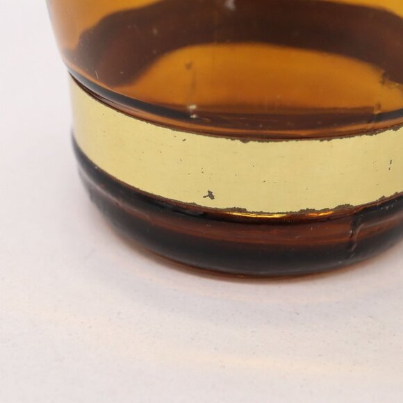 Ragin' Cajun Rollercoaster Amber Glass Tankard Mug Pontchartrain Beach Amusement - Picture 10 of 14